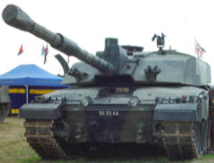 Challenger 2 Tank photographed during Army 2002