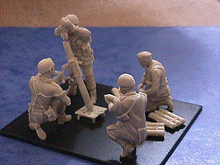 Resicast - British Paratrooper mortar team